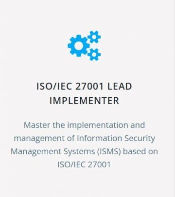 ISO 27001 Lead Implementer Training (Self-study) - Linqs